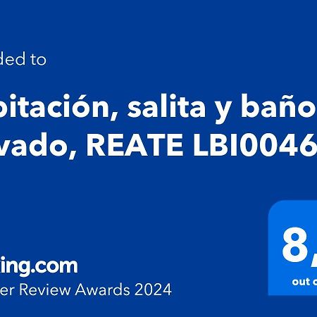 Habitacion, Salita Y Bano Privado, Reate Lbi00466 ビルバオ エクステリア 写真